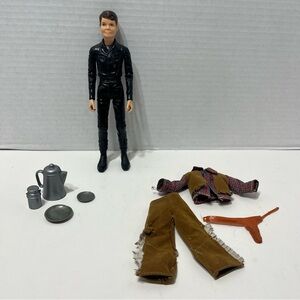 VINTAGE Johnny west - Jamie west action figure and action Jackson outfit